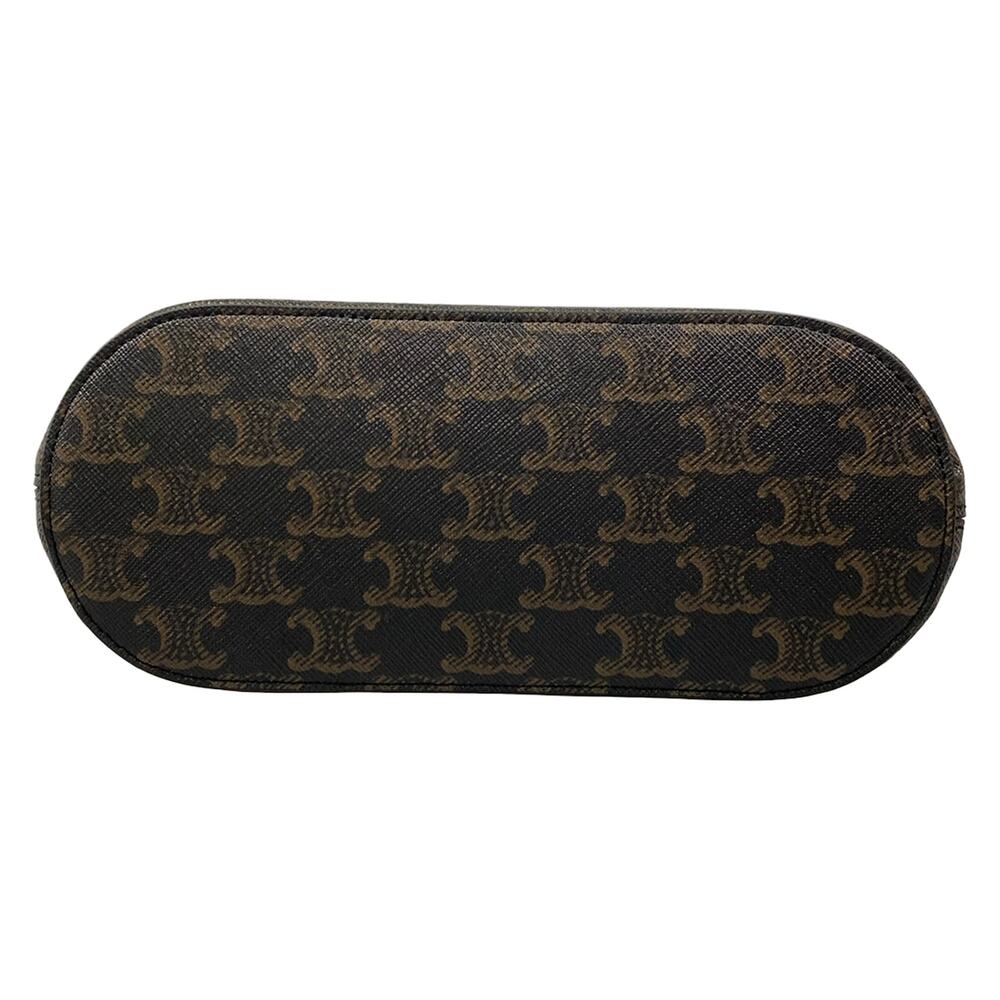 Celine Teen Honolyn Bag Handbag 120682DNK.04LU Tan (Brown) Triomphe Canvas Calf - Picture 5 of 8